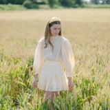 THE YELLOW LINEN SLIM HEADBAND