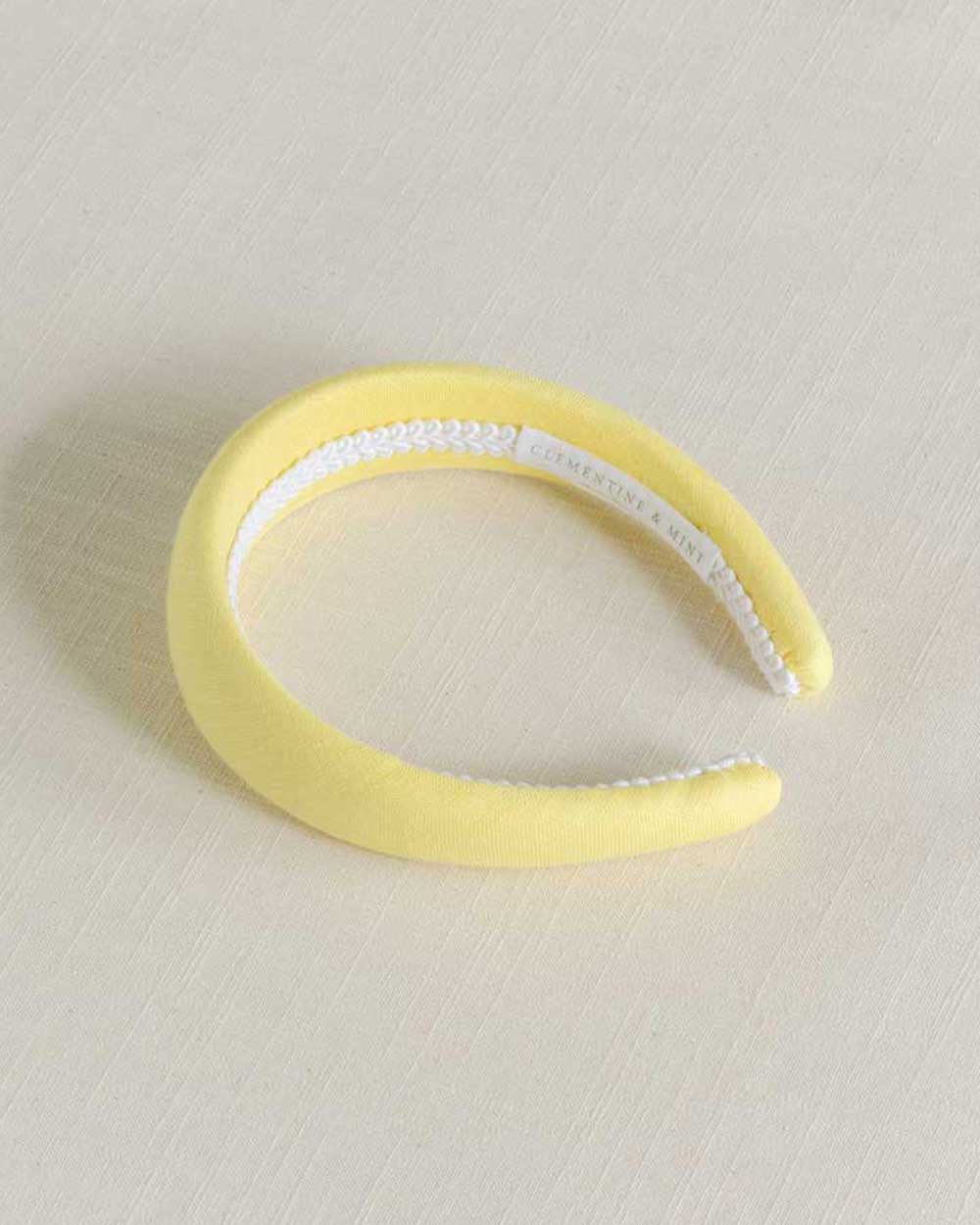 THE YELLOW LINEN SLIM HEADBAND