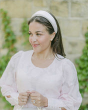 Load image into Gallery viewer, THE LIGHT PINK SATIN PADDED HEADBAND
